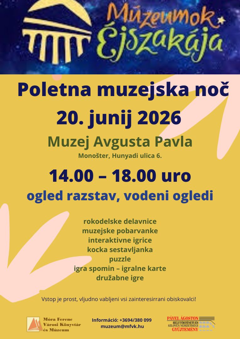 Poletna muzejska noč 2026