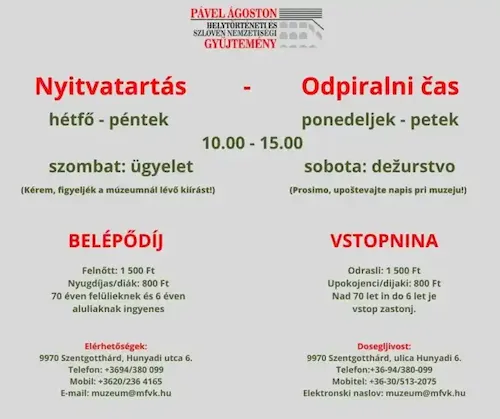 Nyitvatartás 2024-ben